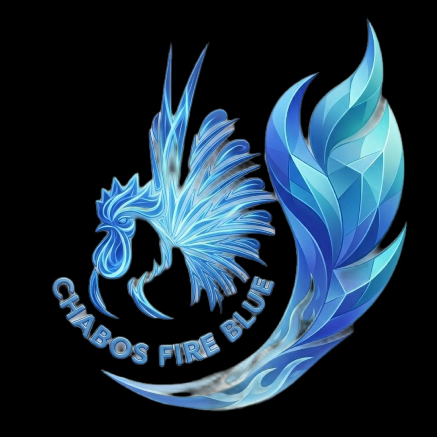 Logo Criatório Chabos  Fire Blue